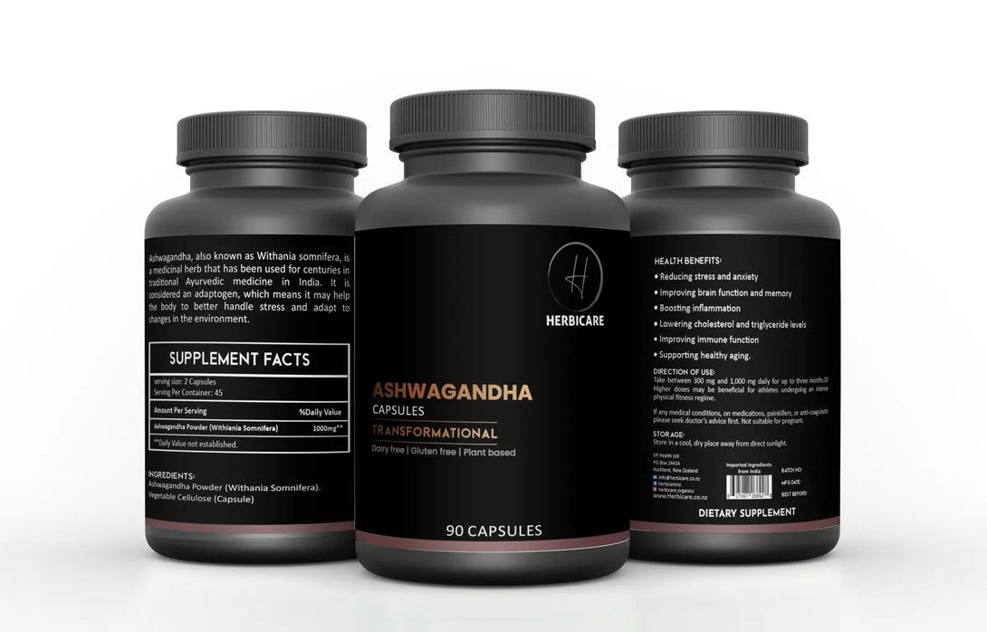 Ashwagandha 1000mg Capsules