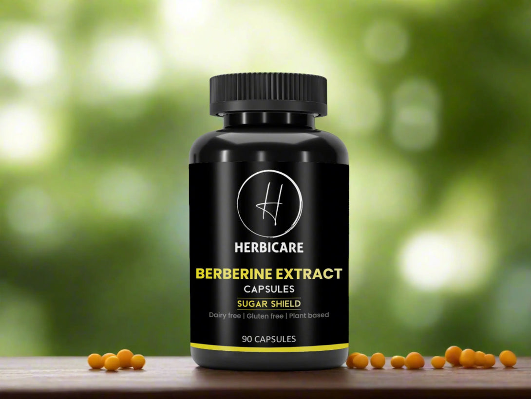 Herbicare Berberine Extract 1000mg Capsules (90 Count) Veg Herbicare