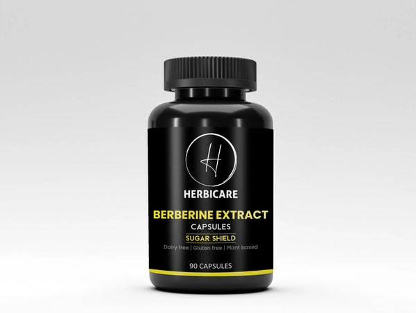 Herbicare Berberine Extract 1000mg Capsules (90 Count) Veg Herbicare